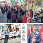 «LA RESISTENZA NON MORIRÀ MAI» 300 PERSONE IN PIAZZA PER IL CORTEO CONTRO UN CONVEGNO DELL'ESTREMA DESTRA 